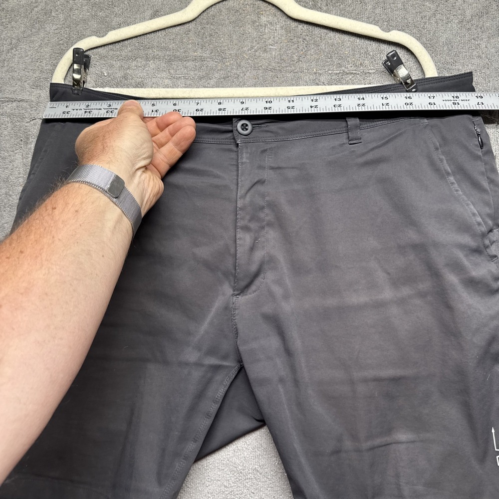 Path Projects Gray Performance Running Shorts Men… - image 3